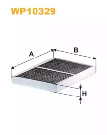 WIX FILTERS wp10329 -  Фильтр воздуха в салоне